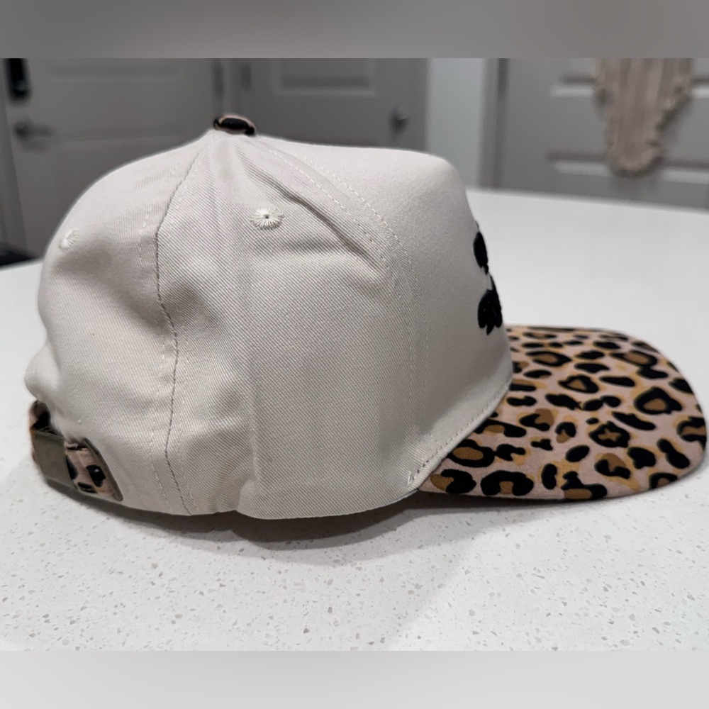 Field Grade “F*ck Off, Respectfully” Leopard Print Snapback Hat - NWOT - Picture 6 of 7